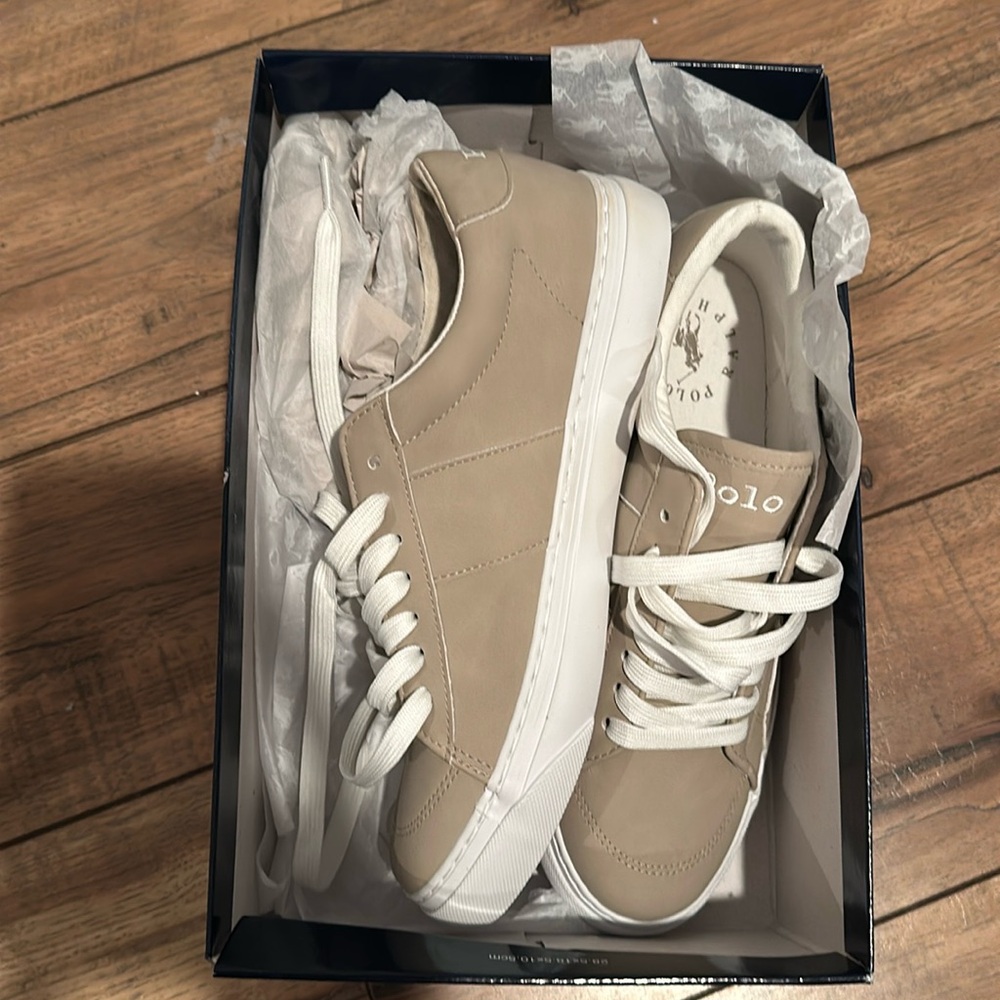 Polo Boys Riley Sneaker Size 5